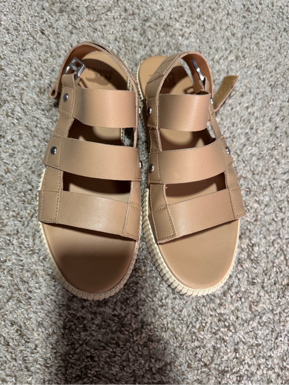 Sorel ONA AVE Slingback Flat Sandal - Picture 4 of 9